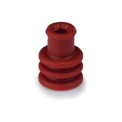 Kostal Wire Seal 10800444523 SLK 2.8 series, 16-14 AWG, Reddish Brown, Silicone