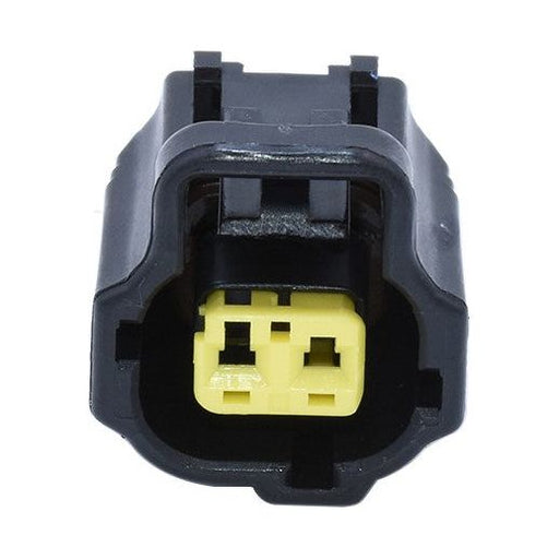 Tyco 184008-1 Connector 2 Way Female, SSC 1.8 mm, Black, Code E