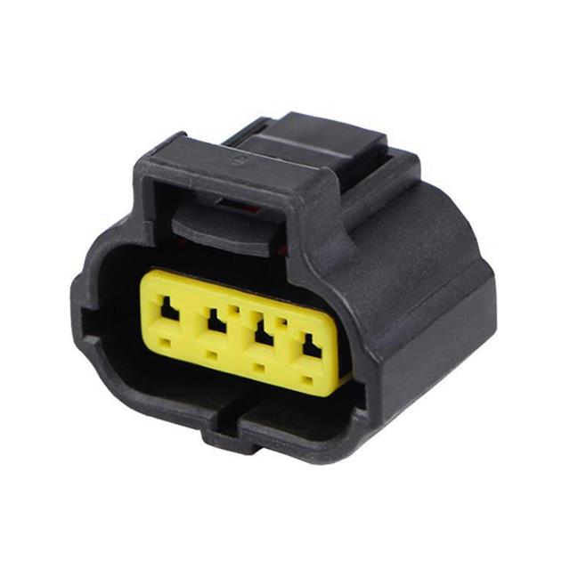 Tyco 184046-1 Connector 4 Way Female, SSC 1.8 mm, Black, Code A Media 1 of 1