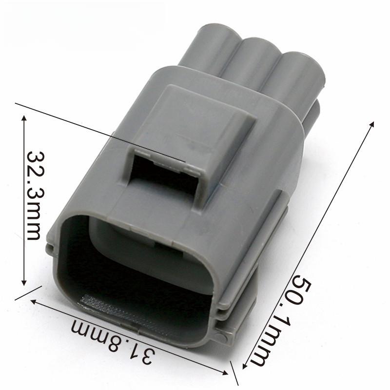 CID1061-2.8-11 Direct Equivalent to Yazaki 7282-5577-10 Connector 6W Male,  2.8 mm Series