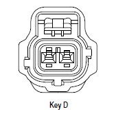 CID3020DE-1.8-21 Drop In for Tyco 184006-2 Connector 2 Way Female, SSC 1.8 mm, Gray, Code D