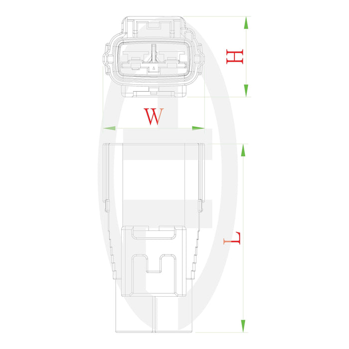 Sumitomo 6188-0096 TS 312 Male 2-way Connector